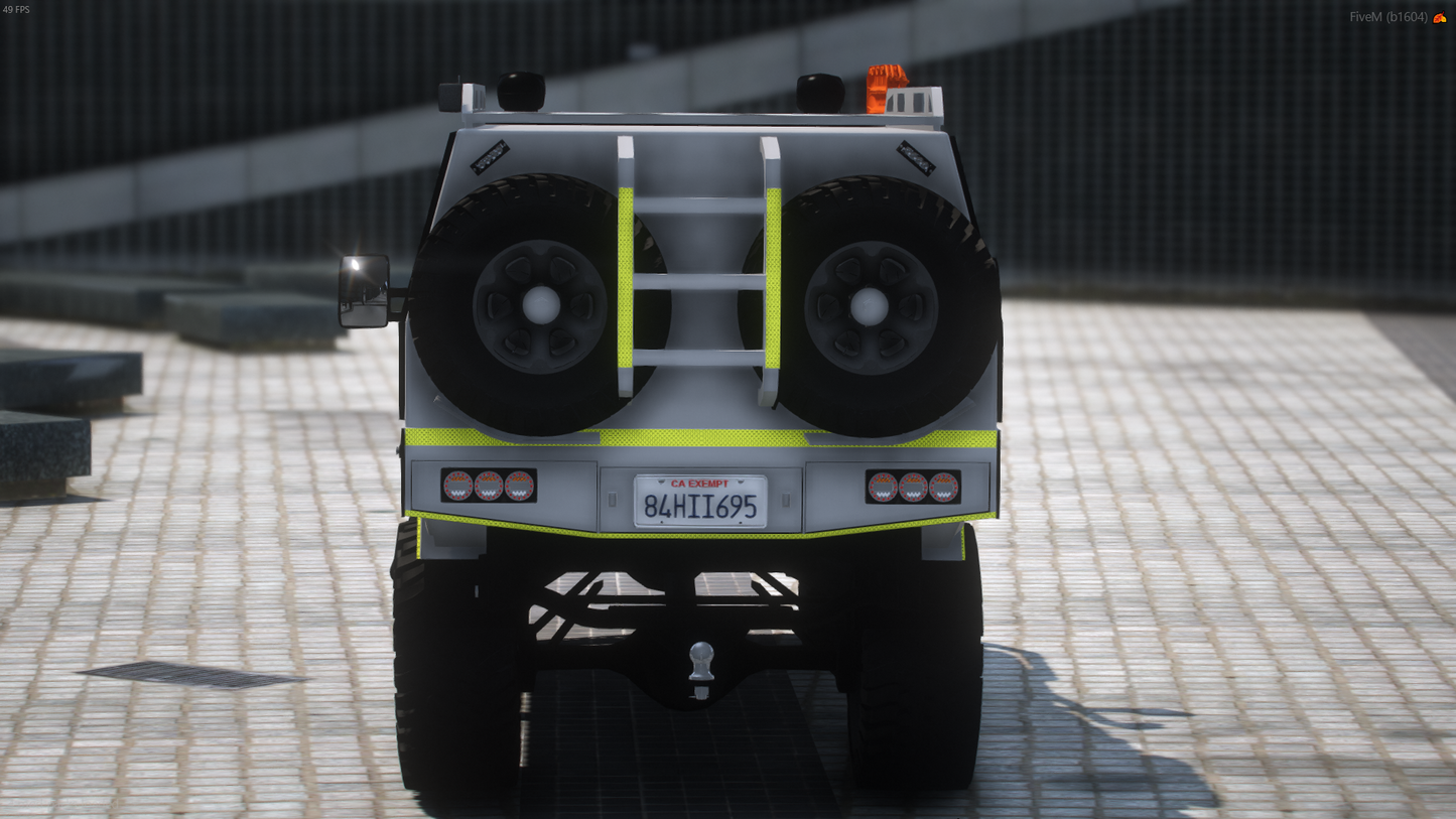 Australian Search and Rescue Landcruiser