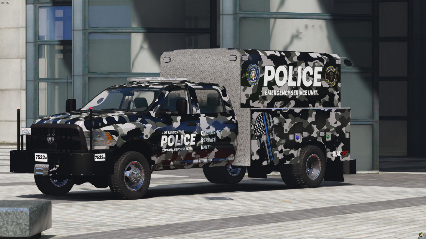 2016 Dodge Ram 2500 Utility Bomb Squad Unit