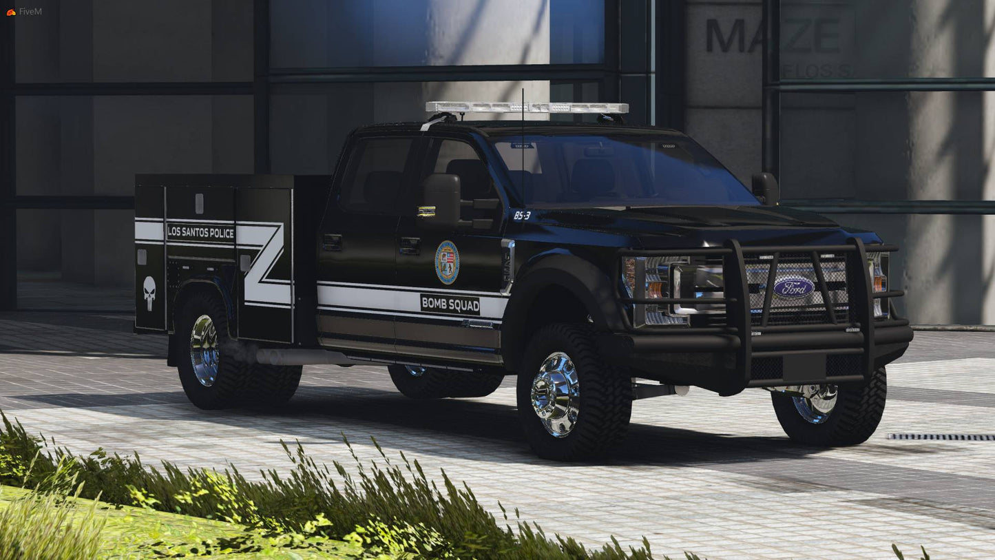2018 Ford F450 Bomb Squad