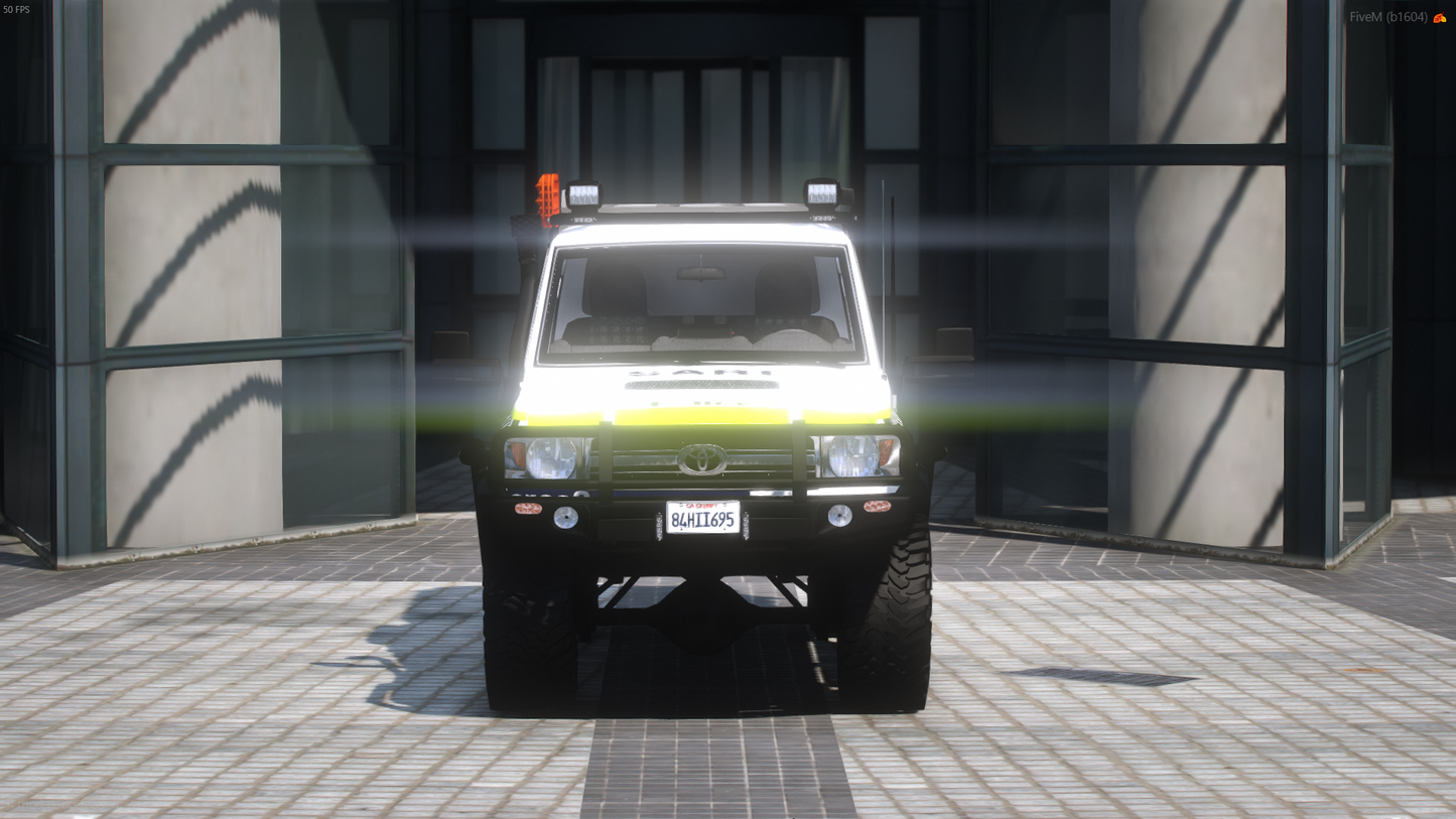 Australian Search and Rescue Landcruiser