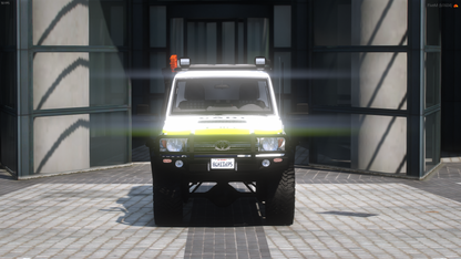 Australian Search and Rescue Landcruiser