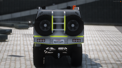 Australian Search and Rescue Landcruiser