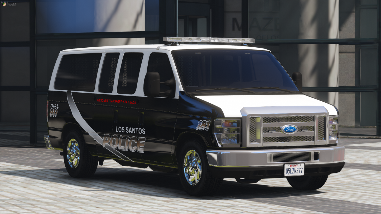 Ford E350 Prisoner Transport