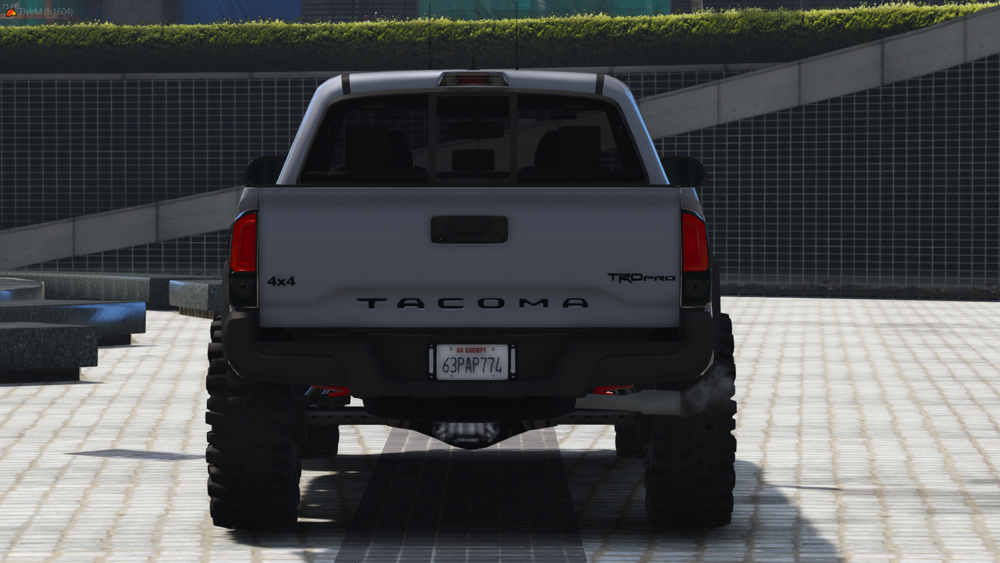 Unmarked 2022 Toyota Tacoma TRD Pro