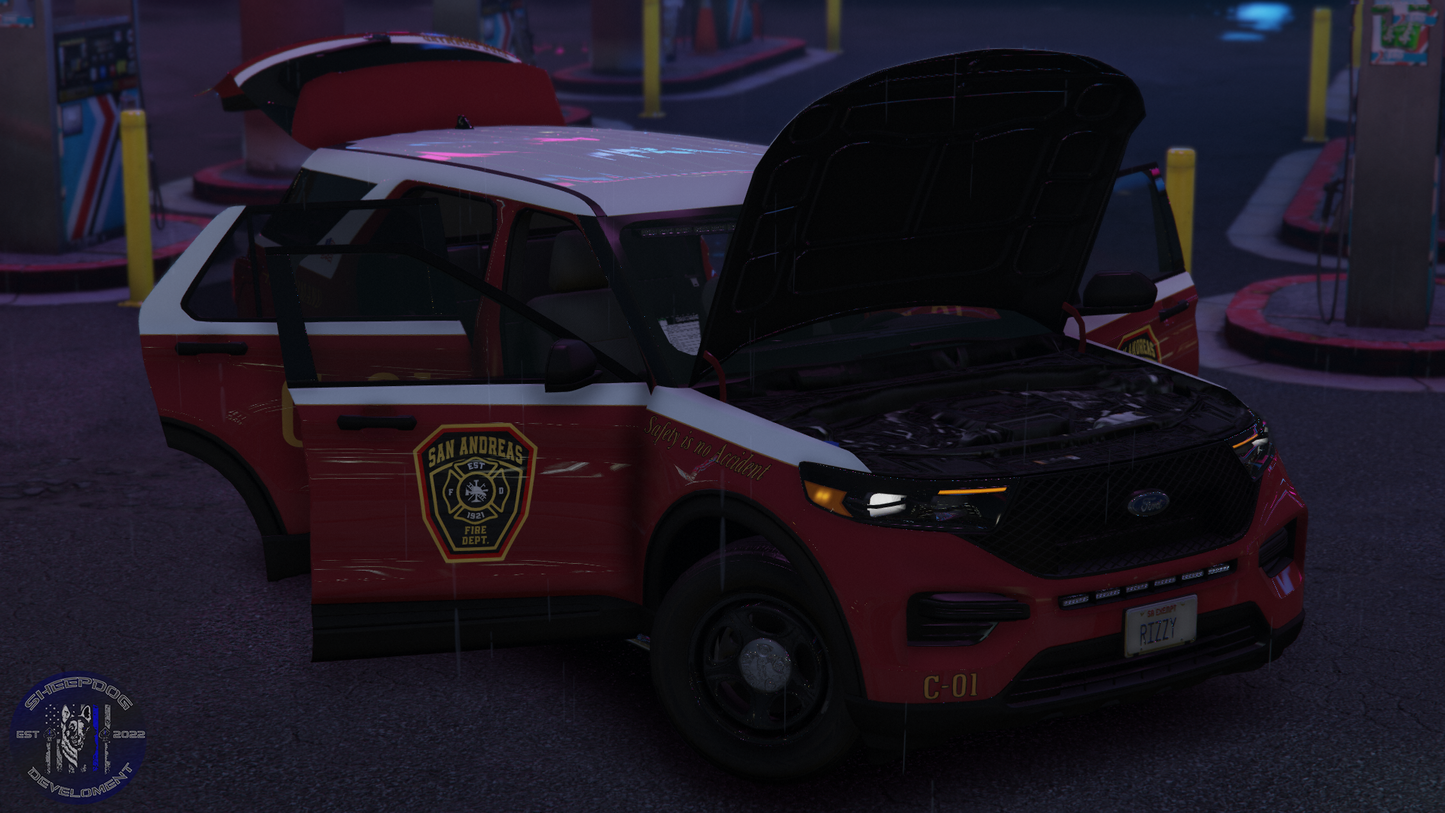 2020 Ford FPIU Fire Command Vehicle