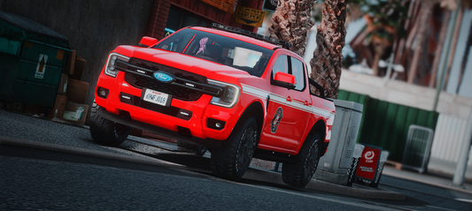 2023 Ford Ranger Fire Chief Truck